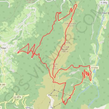 Journée au frais en Belledonne ! Grand Rocher, descente sur Fond de France, remontée au col du... - Vélo - Strava by Stravatogpx app GPS track, route, trail