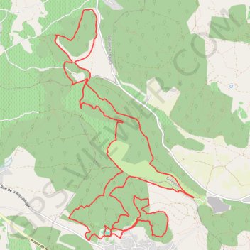 3C Congenies parcours vtt GPS track, route, trail