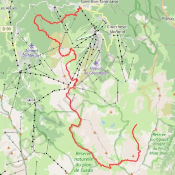 Col du Rateau GPS track, route, trail