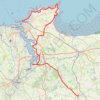 Jouyr 1 Retour Saint Malo, Cancale, Combourg GPS track, route, trail
