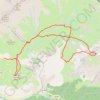 Circuit Crête des Terres Rouges GPS track, route, trail