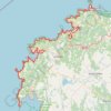 O Camiño dos Faros (Costa da Morte-Galicia) - Track oficial GPS track, route, trail