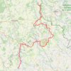 GR48 De L'Isle-Jourdain (Gers) à Angles-sur-l'Anglin (Vienne) GPS track, route, trail