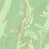 La molière depuis les Aigaux GPS track, route, trail