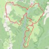 Entre Monédières et châtaigneraie - Beaumont - Pays de Tulle GPS track, route, trail