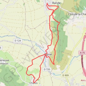 Randonnée du 06/02/2022 à 08:35 GPS track, route, trail