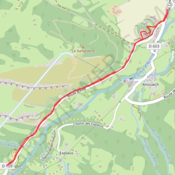 Arrens - Les Agaus GPS track, route, trail