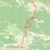 Sentier Cathare - D'Espezel à Puivert GPS track, route, trail