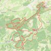 Parcours VTT GPS track, route, trail