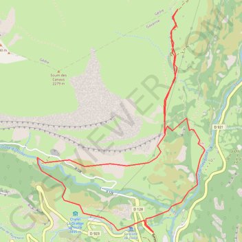 Belvédère de Tesy Gavarnie GPS track, route, trail