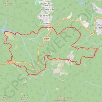 Fréjus - le Mont Vinaigre GPS track, route, trail