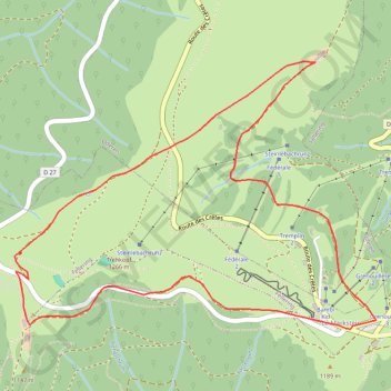 Le Tour du Trehkopf GPS track, route, trail