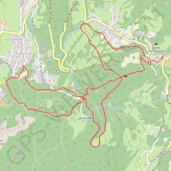 38-1066 GPS track, route, trail