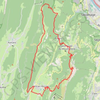 Tour GPS track, route, trail