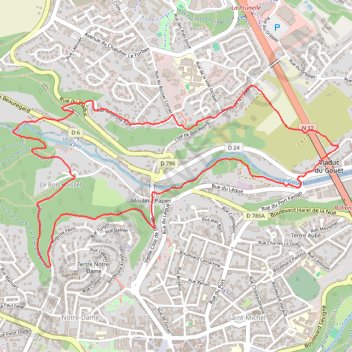 Saint-Brieuc Plérin GPS track, route, trail