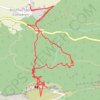 Peyrepertuse GPS track, route, trail