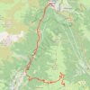 Bederet - Col de Riou - Cauterets GPS track, route, trail