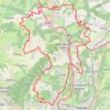 Epagny - Cruseilles - 45 km - 930 m GPS track, route, trail