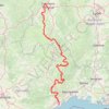 Grande Traversée du Massif Central à VTT (GTMC) GPS track, route, trail