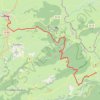 Tour des Monts d'Aubrac. D'Aubrac à Laguiole GPS track, route, trail