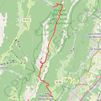 Rocheplane-Bellefond GPS track, route, trail