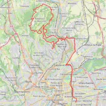 Mdo_lionel_8jan GPS track, route, trail