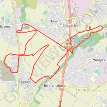 62-464 GPS track, route, trail