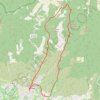 Saint Saturnin Les Apt - Les Aiguiers GPS track, route, trail