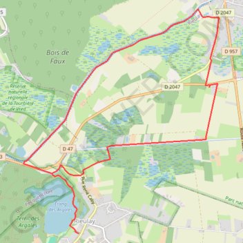 Circuit de la Chapelle du Marais - Rieulay GPS track, route, trail
