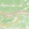 Les Crêtes de Sainte Victoire - Saint Antonin sur Bayon vers Puyloubier GPS track, route, trail