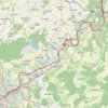 Chemin de la Moselle de Thionville à Apach GPS track, route, trail