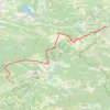 Du sentier Cathare à Espéraza GPS track, route, trail