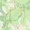 Courget GPS track, route, trail