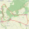 🚴 Trace ,boucle des coteaux du Sezannais (Champagne) GPS track, route, trail