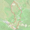 La Caunette Vialanove Babio en Minervois GPS track, route, trail