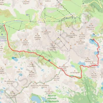 Néouvielle-J1 GPS track, route, trail