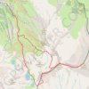 Le Grand Gabizos 2692m depuis Gourette 1346m (Les Pyrénées vues par Mariano) GPS track, route, trail