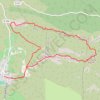 Alpilles - crêtes de Civadières GPS track, route, trail