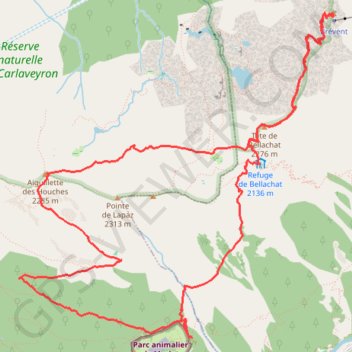 Brevent Bellachat et aiguillette des Houches GPS track, route, trail