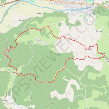 La Barétie Bouc GPS track, route, trail