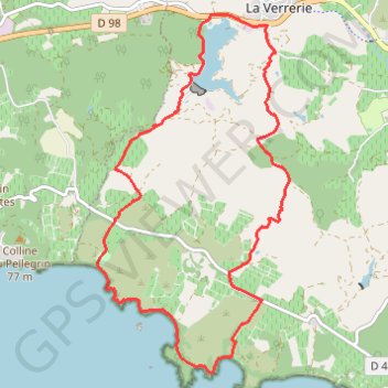 Trapan GPS track, route, trail
