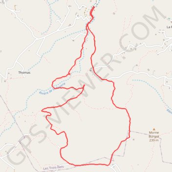 ⛹️ Trace Ballade de Joséphine GPS track, route, trail