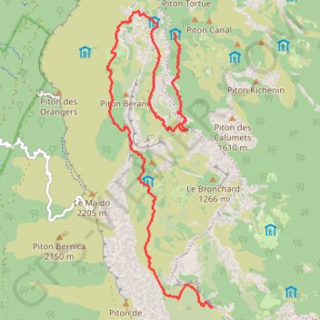 Tout Mafate J2 GPS track, route, trail