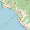 Riomaggiore - Corniglia GPS track, route, trail