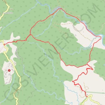 Forêt de Rabuchon GPS track, route, trail