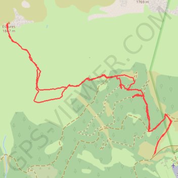 Las Escures GPS track, route, trail