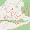 Le Vallon de la Gourre GPS track, route, trail
