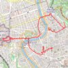Rome, Vatican, places et fontaines GPS track, route, trail