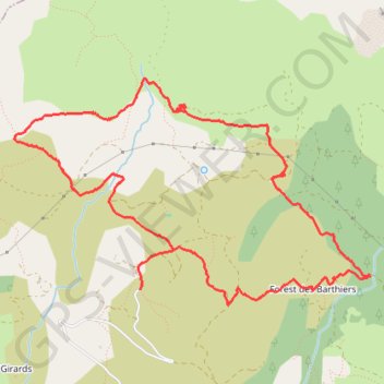 L'Adret de Chorges GPS track, route, trail