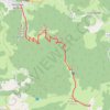 Mont Fourcat - Pic de Lauzate GPS track, route, trail